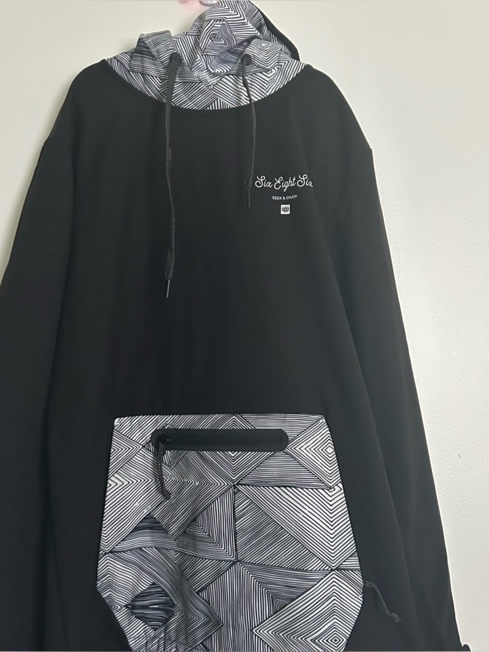 686 Snowboard infiDry Hoodie Jacket with Neck Scarf